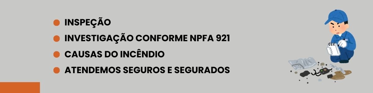 Laudo de Investigação de Incêndio em Máquinas e Equipamentos - NFPA 921 - Garcia Gomes